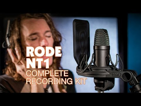 RODE NT-1 Cardioid Condenser Microphone with SMR Shockmount