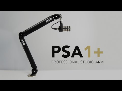 Installing the Rode PSA1+ Mic Arm and comparing to PSA1 