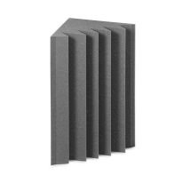 EZ Acoustics Foam Bass Trap (Charcoal Gray, 4 pcs.)