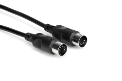 Hosa MID-301BK MIDI Cable 0.3m